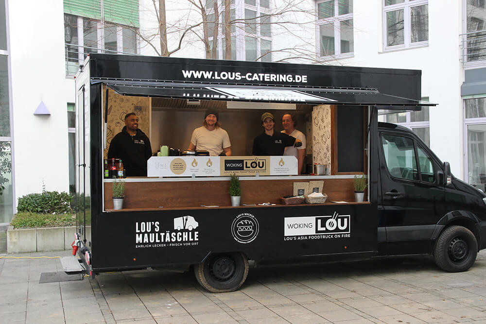 Lou's Catering: top Foodtruck aus Stuttgart für Firmenfeiern, corporate